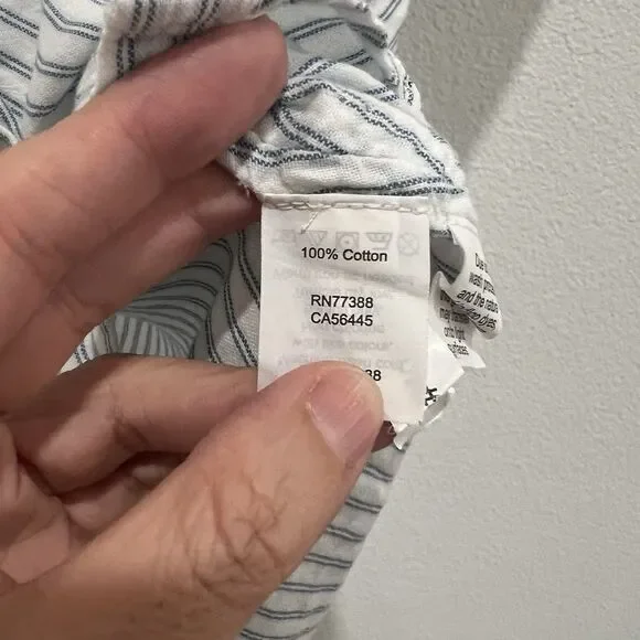 Madewell Central Shirt in Stripe Size Xs Button-Down Shirt Preppy Casual Office - Picture 3 of 7